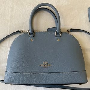 Coach mini sierra leather bag